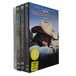 Yellowstone 1-4 season DVD Box Set -Brand New-